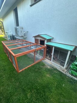 Domček+výbeh pre zajačika - 2
