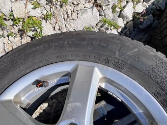 hliníkové disky + zimne pneu Hyundai Kia 195/65/R15 - 2
