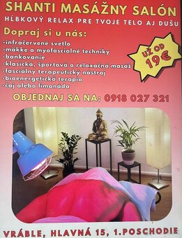 Predám darčekové poukážky na masáž tela,Vráble - 2