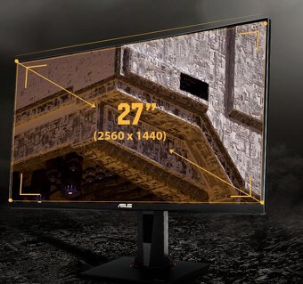 Herný monitor ASUS TUF Gaming VG27AQ – 27", WQHD, 165 Hz - 2