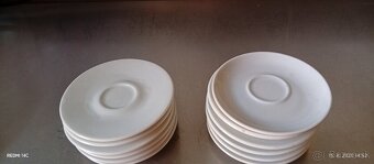 Šálky na kávu taniere dezertne - 2