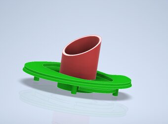 Jawa 250 prepážka do filteboxu - 2