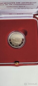 Monako 2015 Pevnosť proof TOP minca - 2