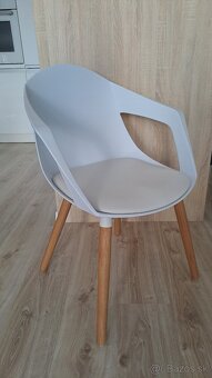 Stoličky Dublino biele - 2