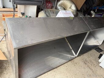 Predám profesionálny nerezový digestor + motor - 2