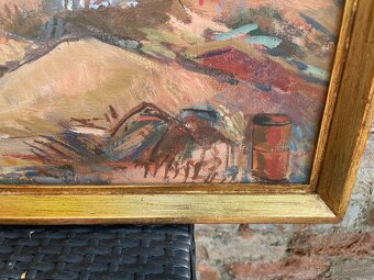 starý obraz - modernizmus - 2