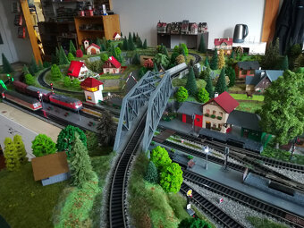 Kolejiště H0 220 x 120(150) cm - 2