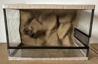 Terárium 60x40x40 s 3D stenou - 2