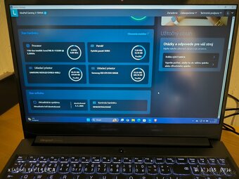 Herný notebook lenovo ideapad GAMING3 - 2