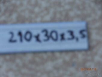Ploche topne vložky 210x30,300x30,600x30mm. - 2