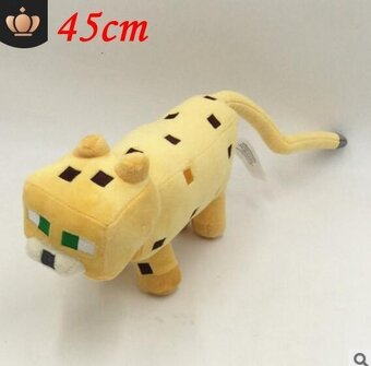MINECRAFT velky plysak- pavuk, vlk,ocelot - 2