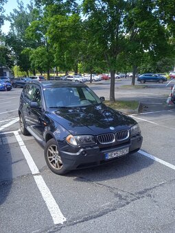 BMW X3 3.0i benzín manuál 2005 - 2