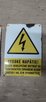 Smaltovane tabulky CSSR - 2