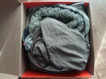 Winter Kit stokke zimný set hnedý melírovany - 2