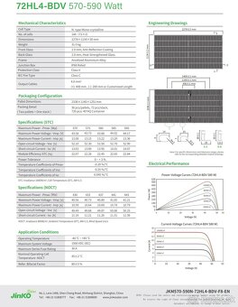 Fotovoltaické panely JINKO SOLAR 590Wp BIFACIAL - 2