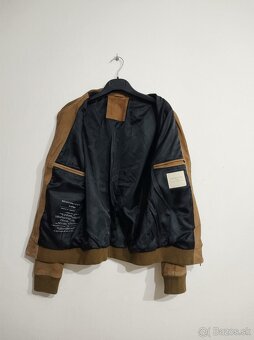 Kožená bunda bomber - 2