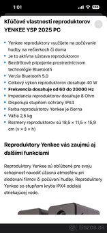 Reproduktory YENKEE YSP 2025 PC - 2