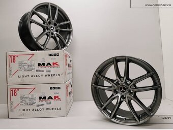 9J R18 5x112 ET50 Mercedes A, B, C, CLA alu disky 1221 - 2