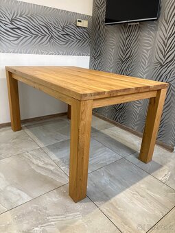 Kuchynský stôl- masív - 2