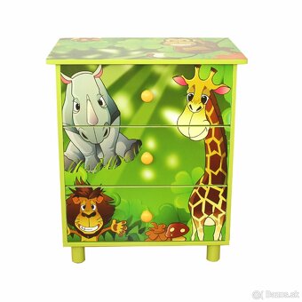 Detská izba - detská posteľ, komoda, stôl a stoličky, ... - 2