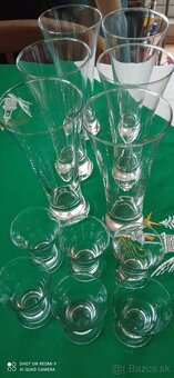 Sklenené poháre na pivo a štamperlíky - 2