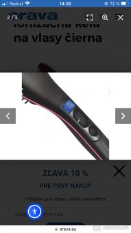 Žehliaca kefa zn. Orava - 2