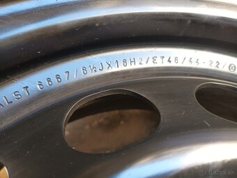 Plechové disky 5x112 r16 - 2