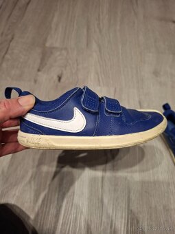 Modré tenisky Nike 16 cm - 2
