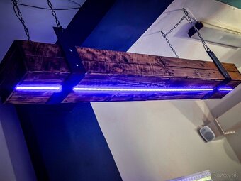 LED LUSTER KOVANÝ TRÁM - 2