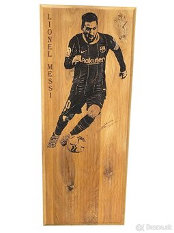 Obra do dreva Messi - 2