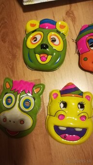 Masky karnevalové -retro - 2