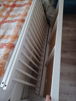 Detská postieľka s kolotočom a matrac - 2