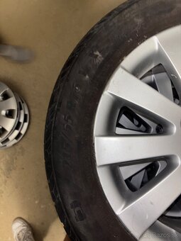 Gumy s elektronamy 215/55 r16 - 2