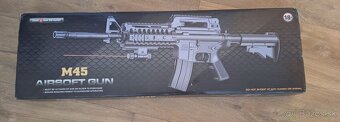 Nova manuálna airsoft zbran M45 - 2