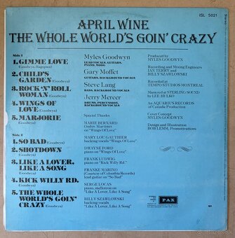 April Wine - The Whole World's Goin' Crazy - 2