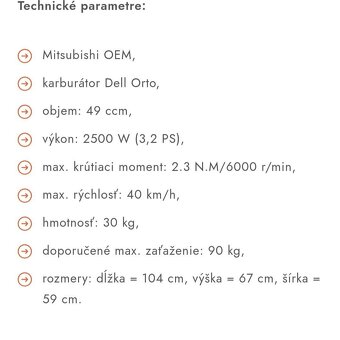 Detská štvorkolka - 2