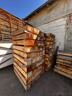 Bukove podvaly 15x26x130cm schody/zahony/terasy - 2