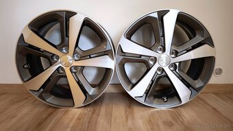 ✅ R17 ®️ Originál Peugeot alu disky 5x108 - 2