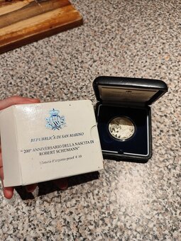 10€ SAN Marino Schumann 2010 Proof - 2