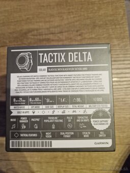 Garmin Tactix Delta Solar Premium Tactical GPS Watch - 2
