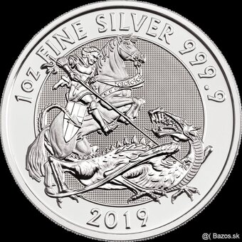 2019 1 oz Silver Valiant Coin | Royal Mint - 2