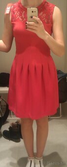 Červené spoločenské šaty H&M - 2