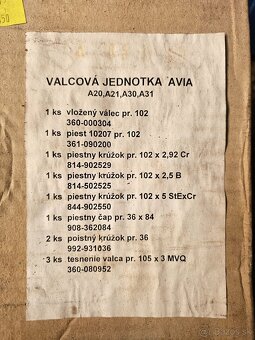 Avia valcove jednotky piest valec - 2
