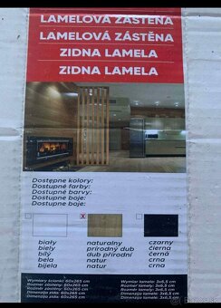Lamelova zástena - 2