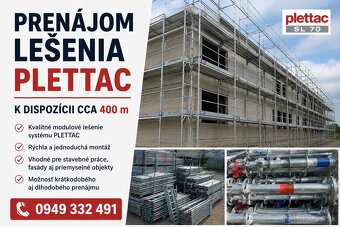 Prenájom lešenia - 2