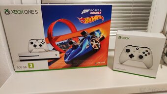 XBOX One S 500Gb + hry + 2x ovládač - 2