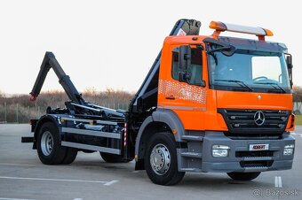 MERCEDES AXOR 19T HÁKOVÝ NOSIČ KONTAJNEROV HYDRAULICKÁ RUKA - 2
