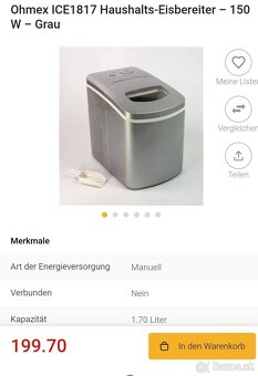 Výrobník ľadu/ ladovac - 2