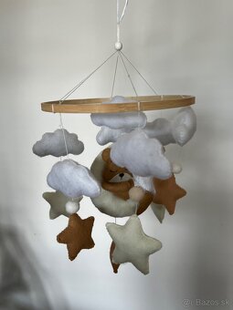 Kolotoc nad postieľku 62cm + držiak na postieľku - 2