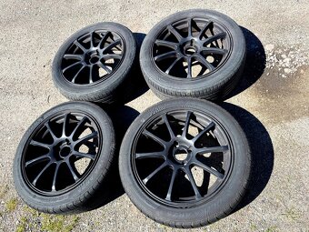 ADVAN Racing 4x100 R17 Elektróny + Pneu 205/50 - 2